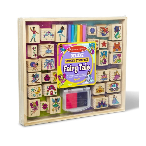 Комплект с детски дървени печати Приказка | PAT32644
