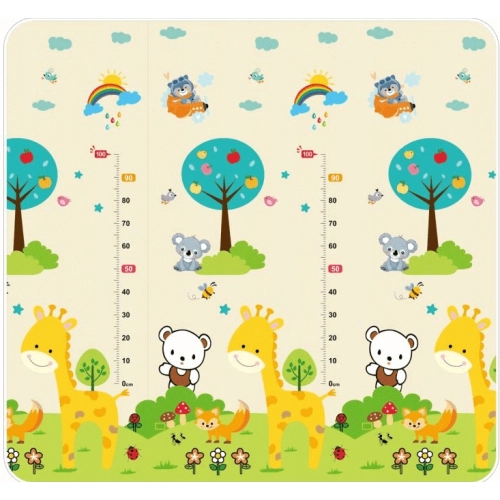 Меко бебешко килимче Жирафчо/Мечо 180*200*1 размер М | PAT32725