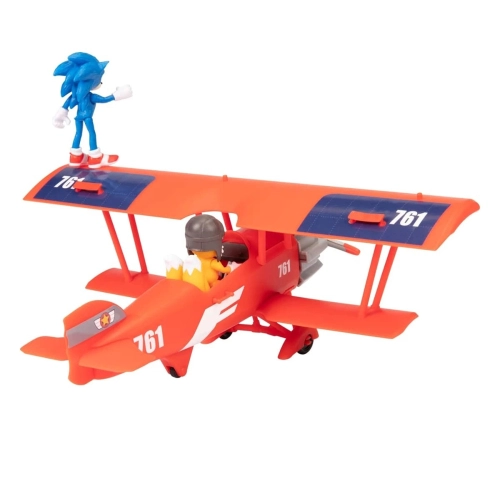 Детски комплект фигурка и Торнадо самолет Sonic 2 | PAT32773