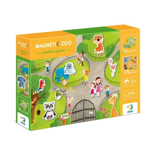 Детска креативна магнитна игра Magnetic Zoo 36 ел. | PAT32799