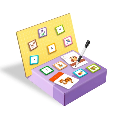 Детска креативна магнитна игра Magnetic Alphabet Dodo 139ел. | PAT32800
