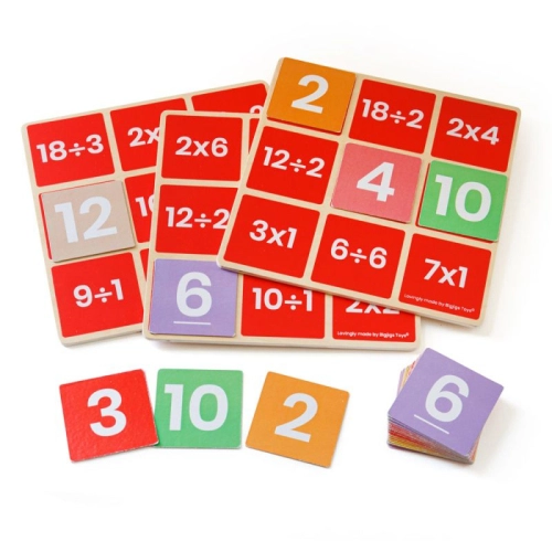 Детска игра Математическо Бинго Умножение и деление | PAT32830