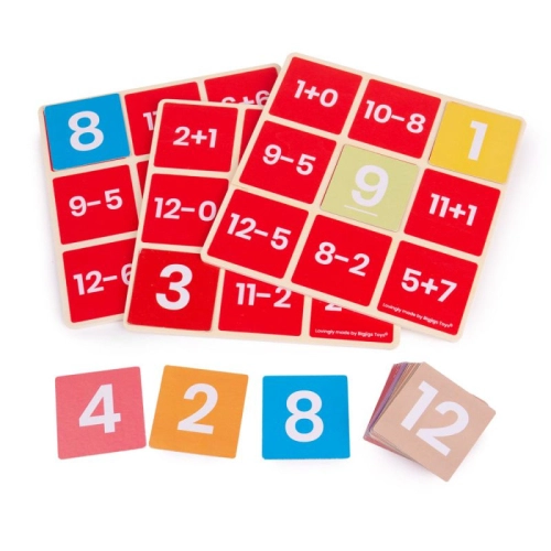 Детска игра Математическо Бинго Събиране и изваждане | PAT32845
