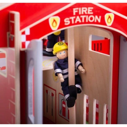 Детска дървена играчка Градска пожарна | PAT32850