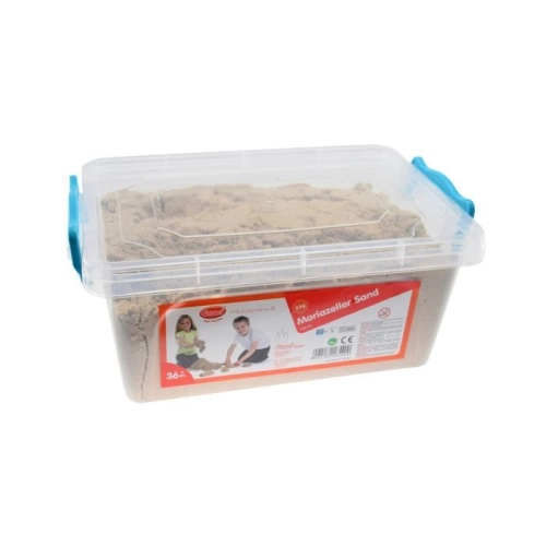 Кутия с детски кинетичен пясък Натурален 5 кг | PAT32857