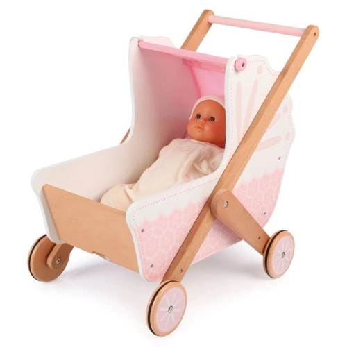 Детска дървена количка за кукли 3 в 1 | PAT32862