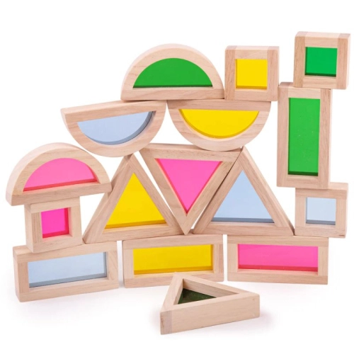 Дървени сензорни блокове за деца Монтесори играчка | PAT32865