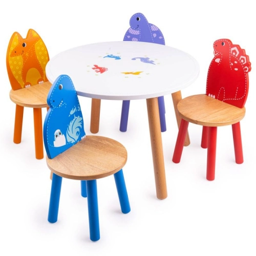 Детска дървена маса с динозаври | PAT32904