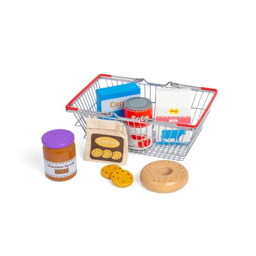 Детска реалистична метална кошница за хранителни стоки | PAT32914