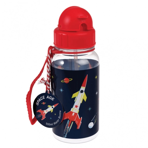 Детско шише за вода със сламка Космос | PAT33034