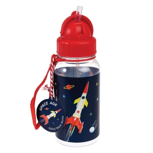Детско шише за вода със сламка Космос | PAT33034