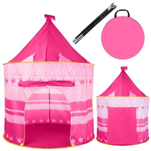 Детска розова палатка Kruzzel | PAT33125