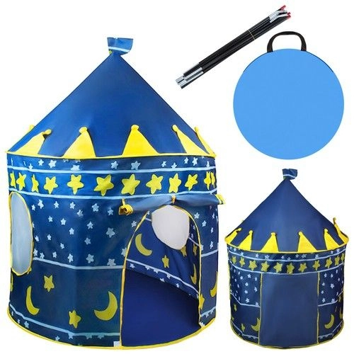 Детска синя палатка за игра Kruzzel | PAT33130