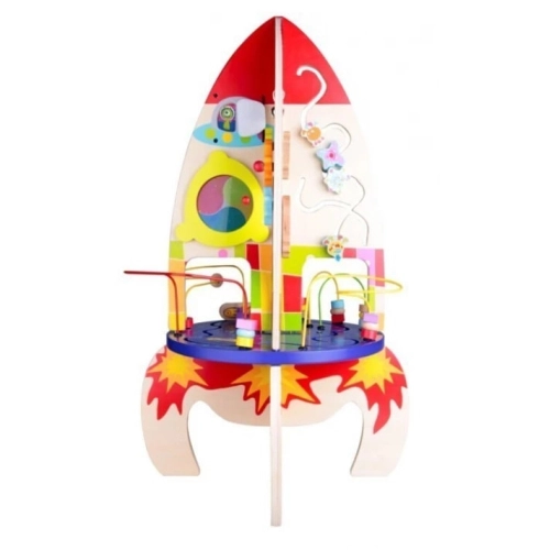 Детска дървена играчка ракета | PAT33215