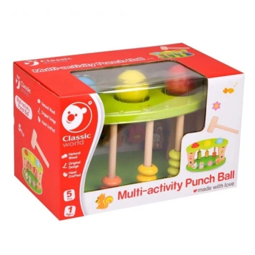 Дървена детска играчка за координация и точност | PAT33277