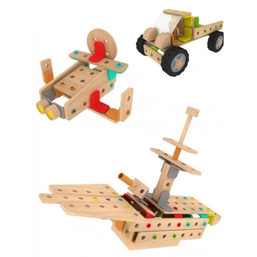 Детски класически дървен конструктор от 500 части | PAT33333