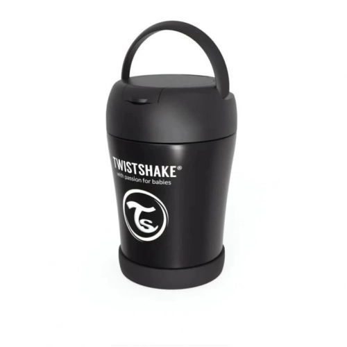 Черен контейнер за бебешка храна от неръждаема стомана | PAT33338
