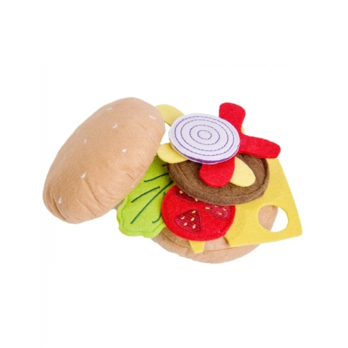 Детски текстилен хамбургер за игра | PAT33356