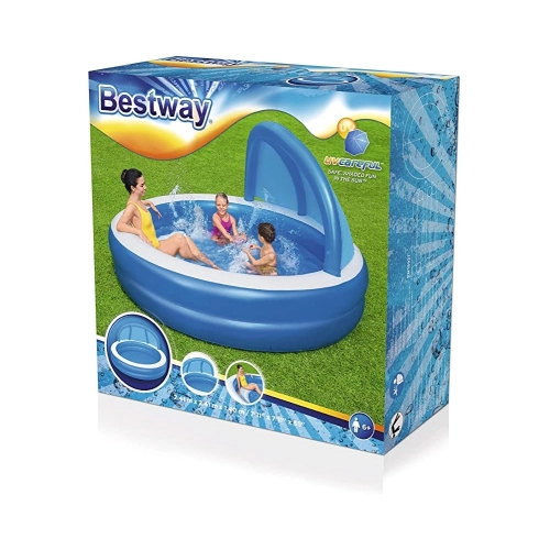 Детски надуваем басейн със сенник с UV защита и седалка  | PAT33394
