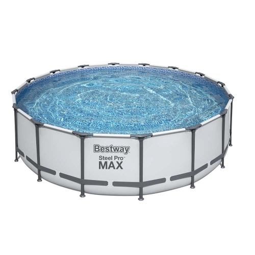 Сглобяем басейн Steel Pro Max Frame 488x122см с помпа | PAT33400