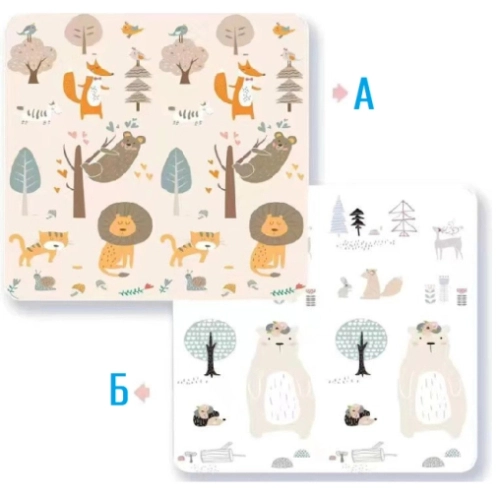 Детско килимче Safari и Forest за игра 180*200*1.5 Размер L | PAT33450