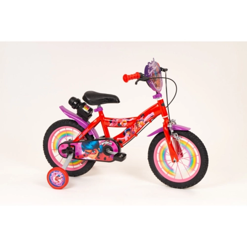 Детски лилав велосипед 14