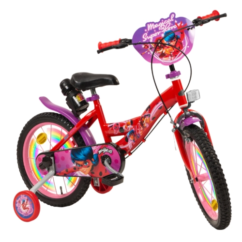 Детски лилав велосипед 16