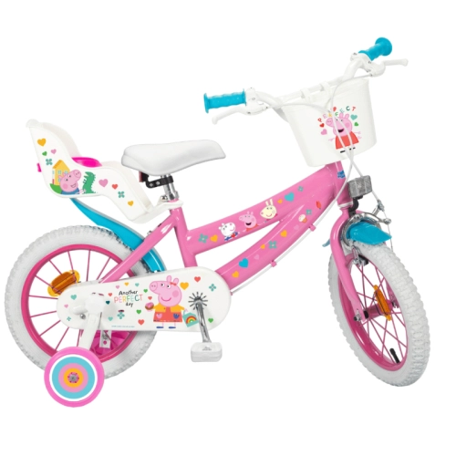 Детски розово велосипед 14