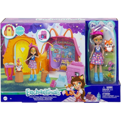 Детски игрален комплект с кукла Felicity Fox Cottage | PAT33910
