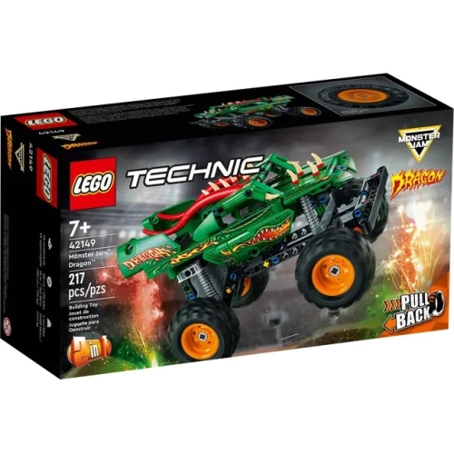 Детски конструктор Lego Technic Monster Jam Dragon | PAT33982