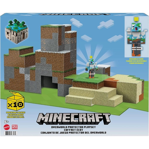 Детски игрален комплект с фигурка Minecraft Overworld | PAT33993