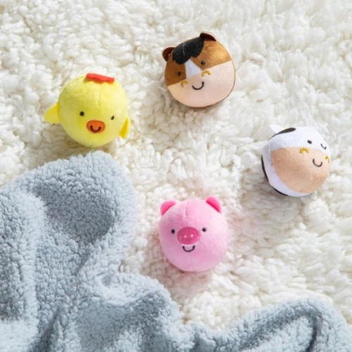 Бебешки плюшени играчки Rollables Farm Friends  | PAT34058