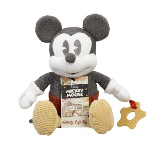 Бебешка занимателна плюшена играчка 18см. Mickey Mouse | PAT34090
