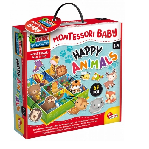 Бебешки пъзели Montessori Baby Животни и околна среда | PAT34104