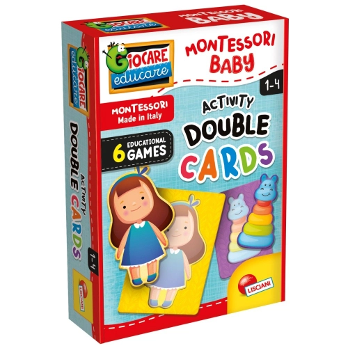 Бебешки карти Montessori Baby Activity Double Cards | PAT34105