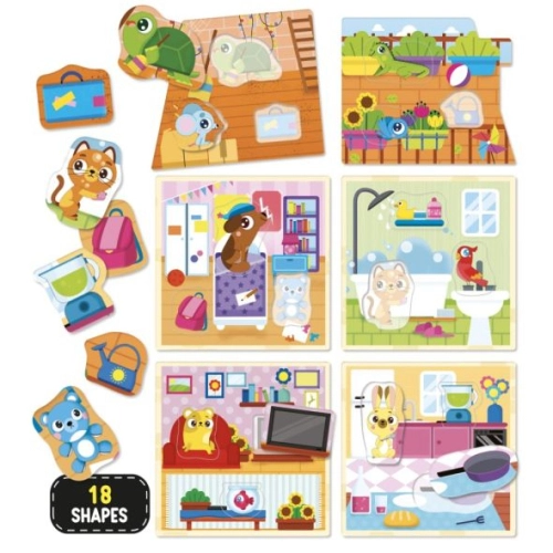 Бебешка игра Montessori Baby Baby House | PAT34106