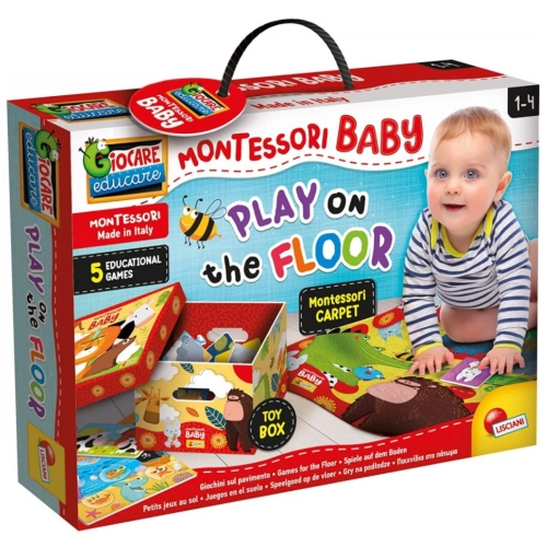 Комплект бебешки игри Montessori Baby Giochini Sul Pavimento | PAT34107