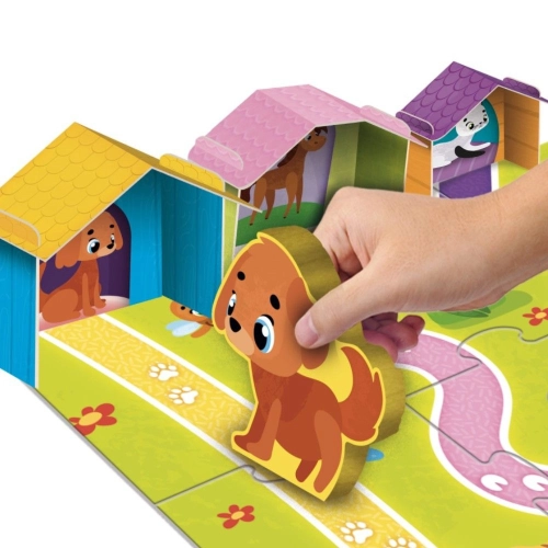 Детска забавна игра Montessori Legno Baby Farm | PAT34109
