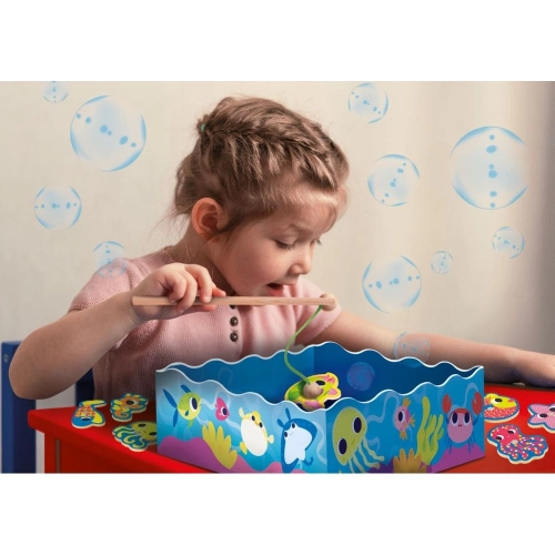 Детска забавна игра Montessori Legno Fish Fun | PAT34112