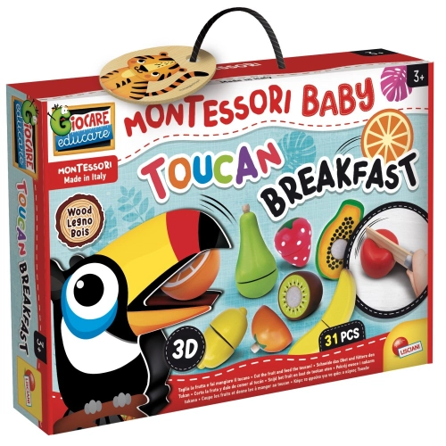 Детски дъвени плодове Montessori Legno Toucan Breakfast | PAT34115