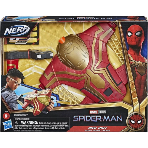 Детски бластер Nerf Marvel Spider-man Web Bolt с 3 патрона | PAT34121