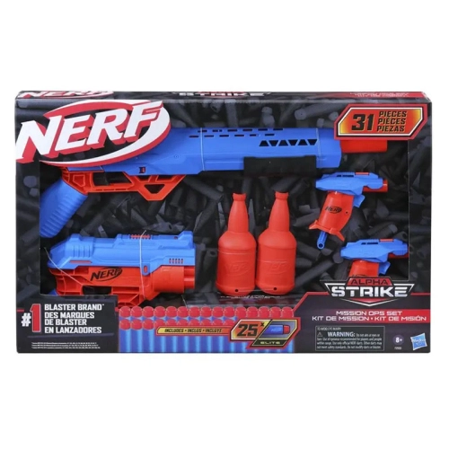 Комплект детски бластери Nerf Alpha Strike Mission Ops | PAT34123