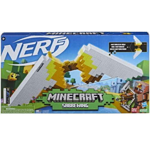 Детски лък за игра Nerf Minecraft Sabrewing | PAT34141