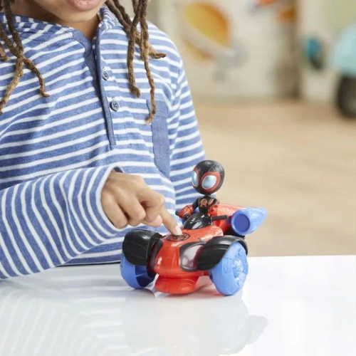 Детска играчка кола Glow Tech Techno Racer със Spider-Man | PAT34325
