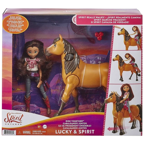 Детски комплект Kукла Lucky и нейният кон Spirit | PAT34336