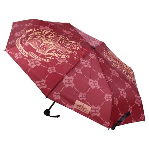 Детски червен сгъваем чадър Harry Potter Hogwarts  | PAT34565