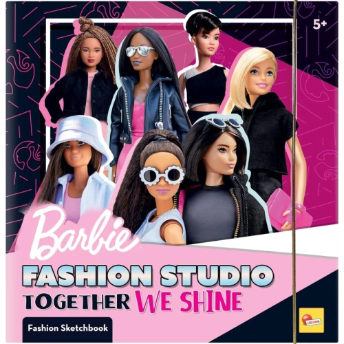 Скечбук Barbie Fashion Studio Together we shine със стикери | PAT34813