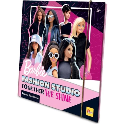 Скечбук Barbie Fashion Studio Together we shine със стикери | PAT34813