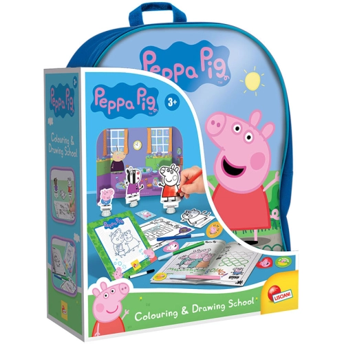 Комплект за рисуване и оцветяване Peppa Pig в раница | PAT34831