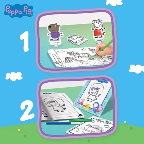 Комплект за рисуване и оцветяване Peppa Pig в раница | PAT34831